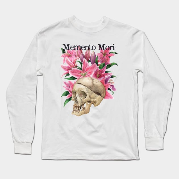 Memento Mori Long Sleeve T-Shirt by Studio Mootant